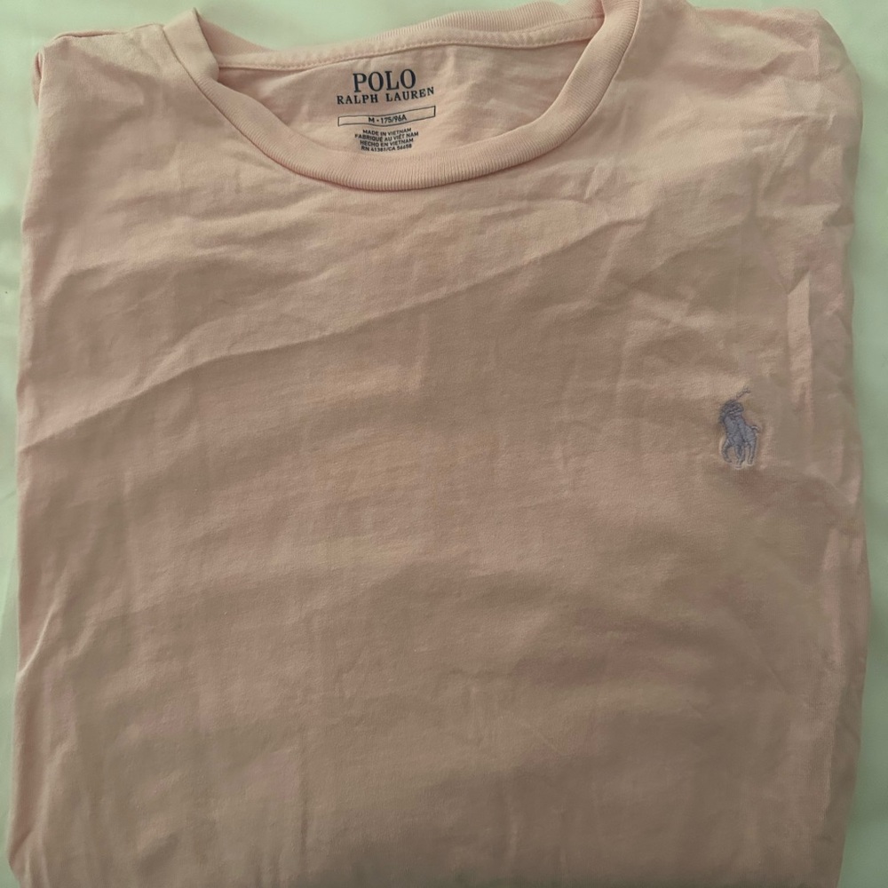 Polo by Ralph Lauren Men's Light Pink Tee